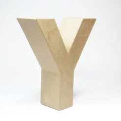 Letra Y de Cartón 17cm