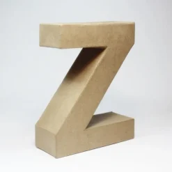 Letra Z de Cartón 17cm
