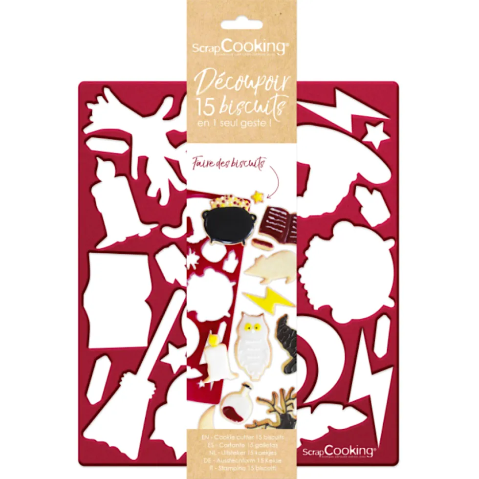 Lámina 15 Cortadores de Galletas Halloween - Scrapcooking