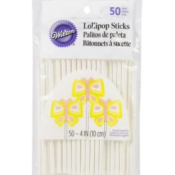 Lollipop Sticks 10cm (50 uds) Wilton
