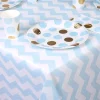 Mantel Azul Chevron Pattern Works