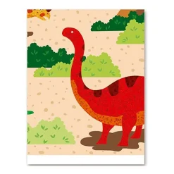 Mantel de Plástico Dino Island 180 cm