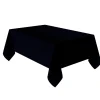 Mantel de plástico negro