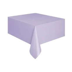 Mantel de Plástico Rectangular Lavanda