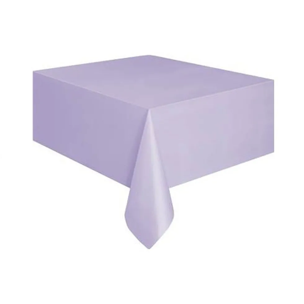 Mantel de Plástico Rectangular Lavanda