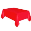 Mantel de Plástico Rojo