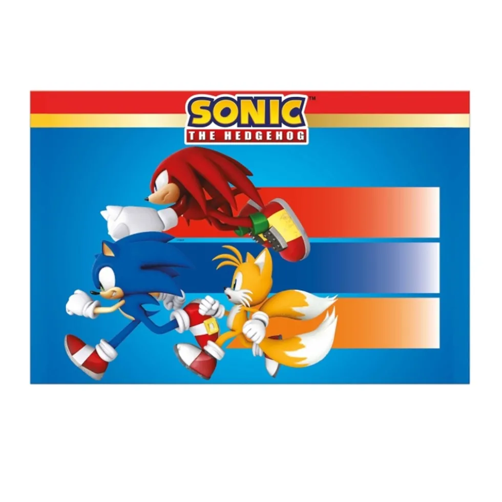 Mantel de Plástico Sonic The Hedgehog