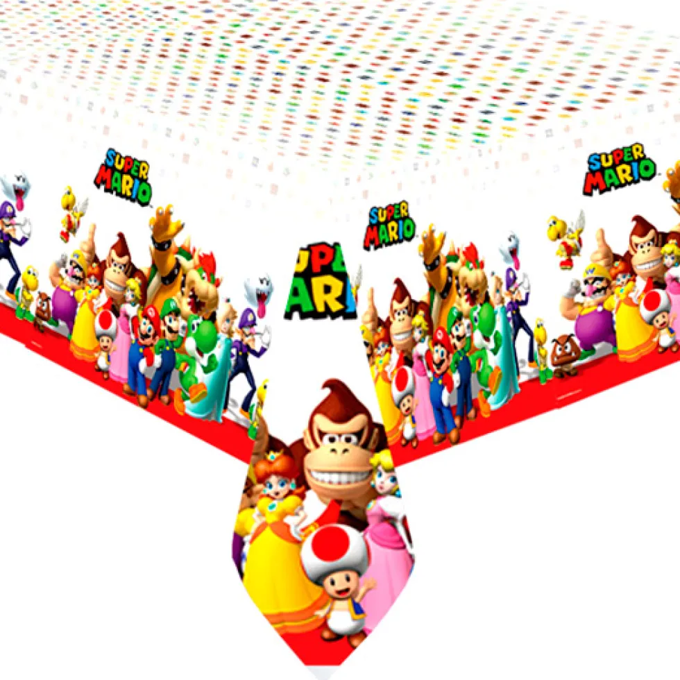 Mantel de plástico Super Mario
