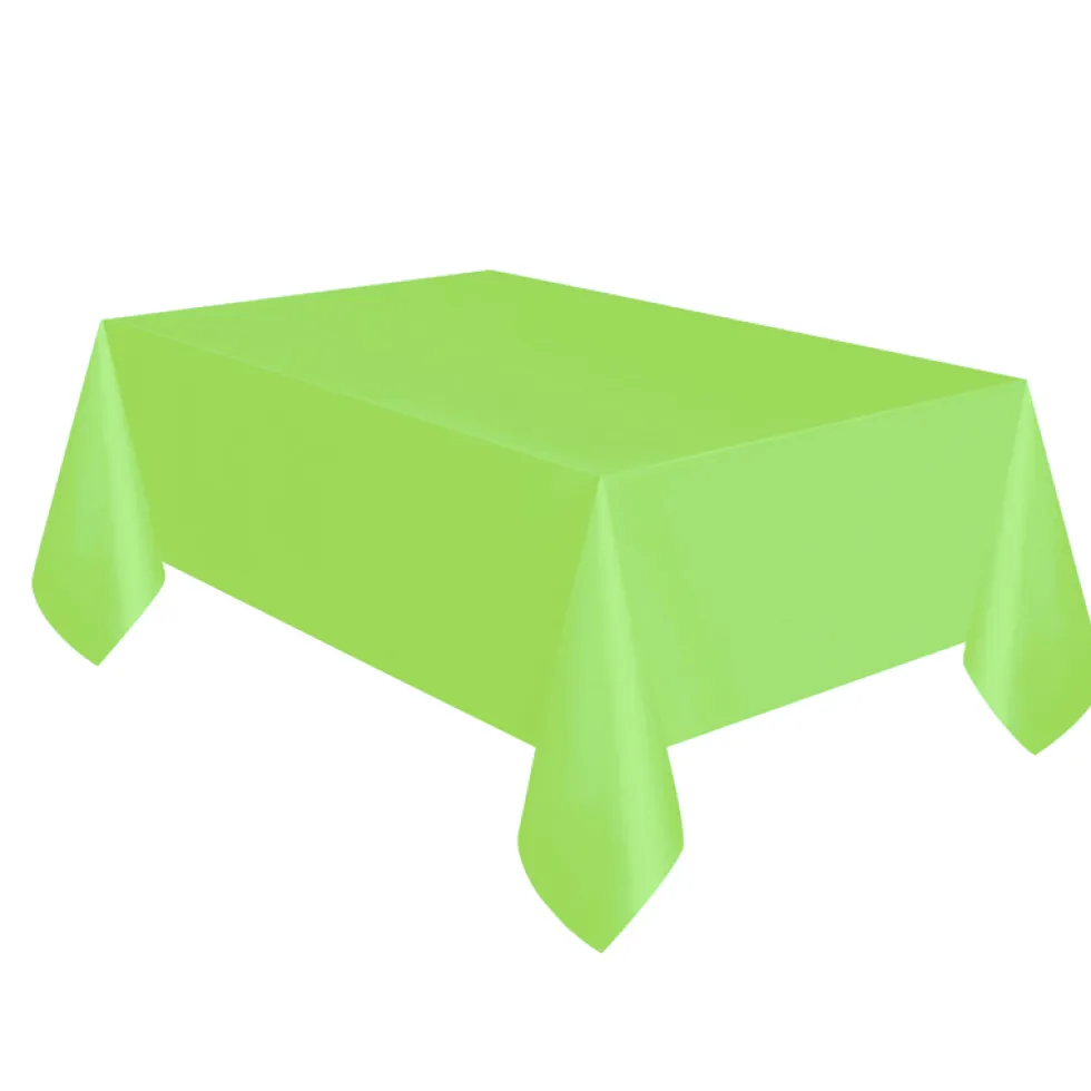 Mantel de Plástico Verde Claro
