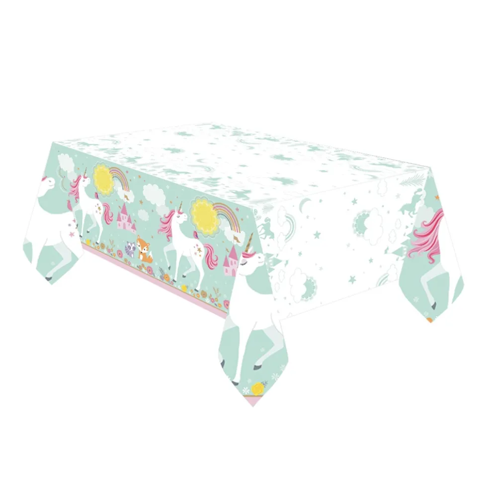 Mantel Plástico Unicornio Mágico