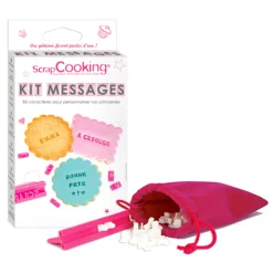 Marcador de Letras Kit Mensajes - Scrapcooking