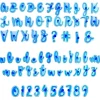 Marcadores de Letras, Números y Símbolos para Galletas