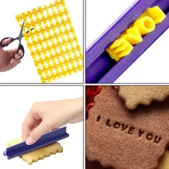 Marcadores para Galletas - Sellos Alfanuméricos