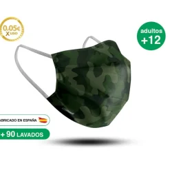 Mascarilla Reutilizable de Tela - Adulto Modelo 33