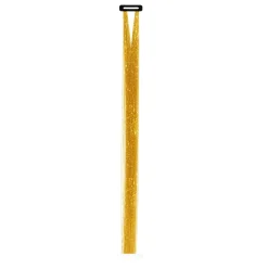 Mechones Dorados Brillantes 50 cm – Pack 3 uds