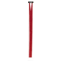Mechones Rojos Brillantes 50 cm – Pack 3 uds