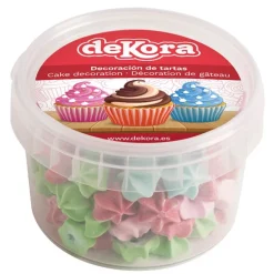 Merenguitos Flores de Azúcar de Colores 80 gr - Dekora