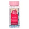 Mini Estrellas Blancas y Azules de Azúcar 55 gr - FunCakes