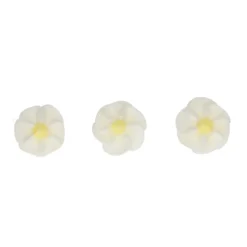 Mini Flores de Azúcar Blancas 56 ud