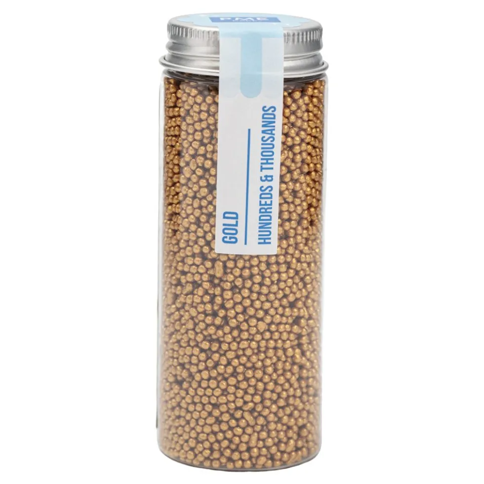Mini Perlas de Azúcar Doradas 2 mm - PME