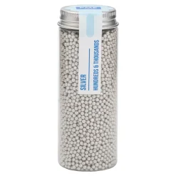 Mini Perlas de Azúcar Plateadas 86 gr - PME