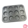 Molde de Acero para 12 Galletas - Margaritas