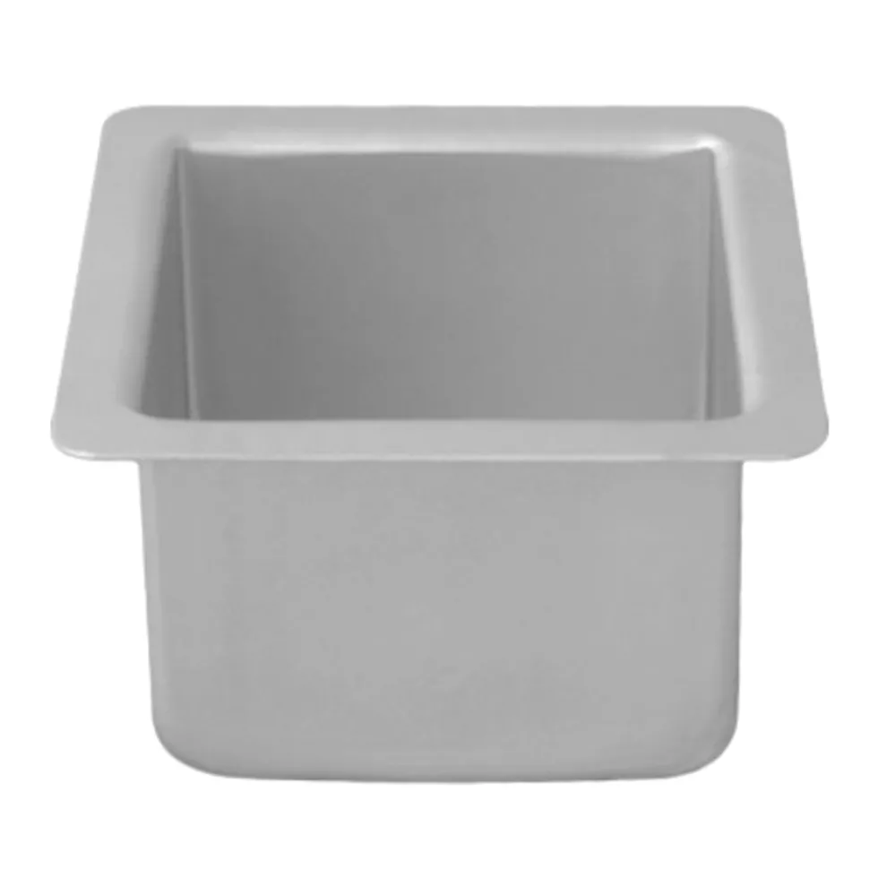 Molde de Aluminio Anodizado Cuadrado 12,5 cm x 10 cm - PME