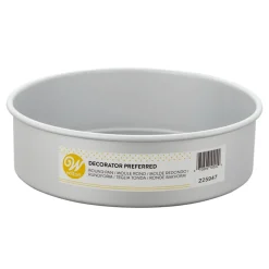 Molde de Aluminio Anodizado Redondo 25 cm x 7,5 cm - Wilton