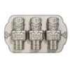 Molde de Aluminio Cascanueces 3 Cavidades