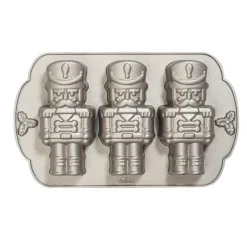 Molde de Aluminio Cascanueces 3 Cavidades