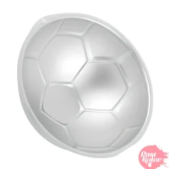 Molde de Aluminio 3D con Relieve - Balón de Fútbol