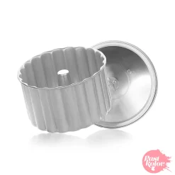 Molde de Aluminio para Puding con Tapa 20 cm x 12 cm
