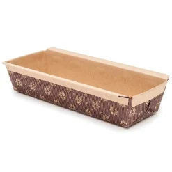 Molde de Papel Rectangular para Plum Cake 20 x 6,5 cm