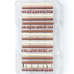 Molde de Policarbonato Cigarros de Chocolate