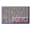 Molde de Silicona Abecedario Vintage