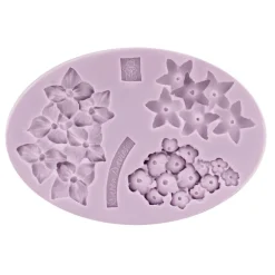 Molde de Silicona Adornos Florales