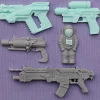 Molde de Silicona Armas Espaciales