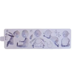Molde de Silicona Bebés