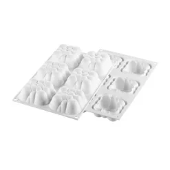Molde de Silicona Cloud 6 Cavidades Silikomart