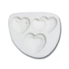 Molde de silicona Corazones Städter