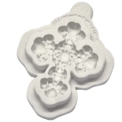 Molde de Silicona Cruz Perlada