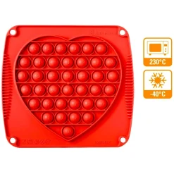 Molde de Silicona Decorpop Corazón 15 cm - Decora