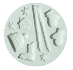 Molde de Silicona Esqui