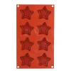 Molde de Silicona Estrellas