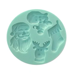 Molde de Silicona Merry Christmas