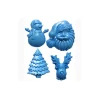 Molde de Silicona Navidad 4 Diseños