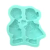 Molde de Silicona Niño y Niña