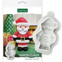 Molde de Silicona Papá Noel 8 cm