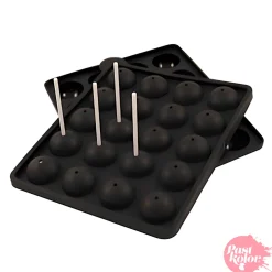 Molde de Silicona para 20 Cake Pops + Sticks