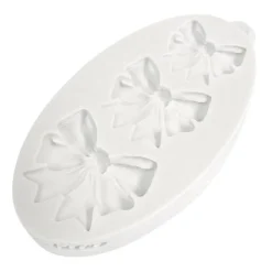 Molde de Silicona para Fondant Lazos